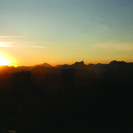 Sunset on Half-Dome