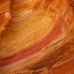 striped canyon wall